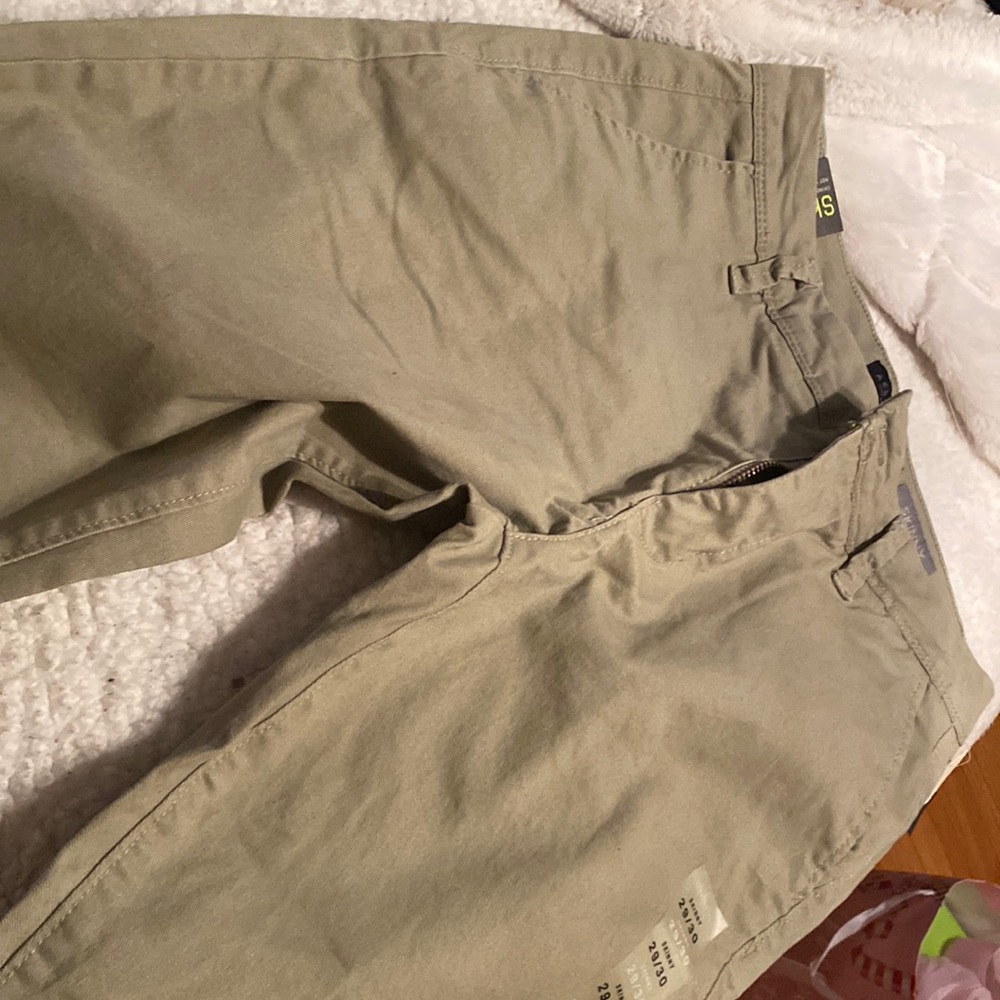 Men’s Skinny khaki pants